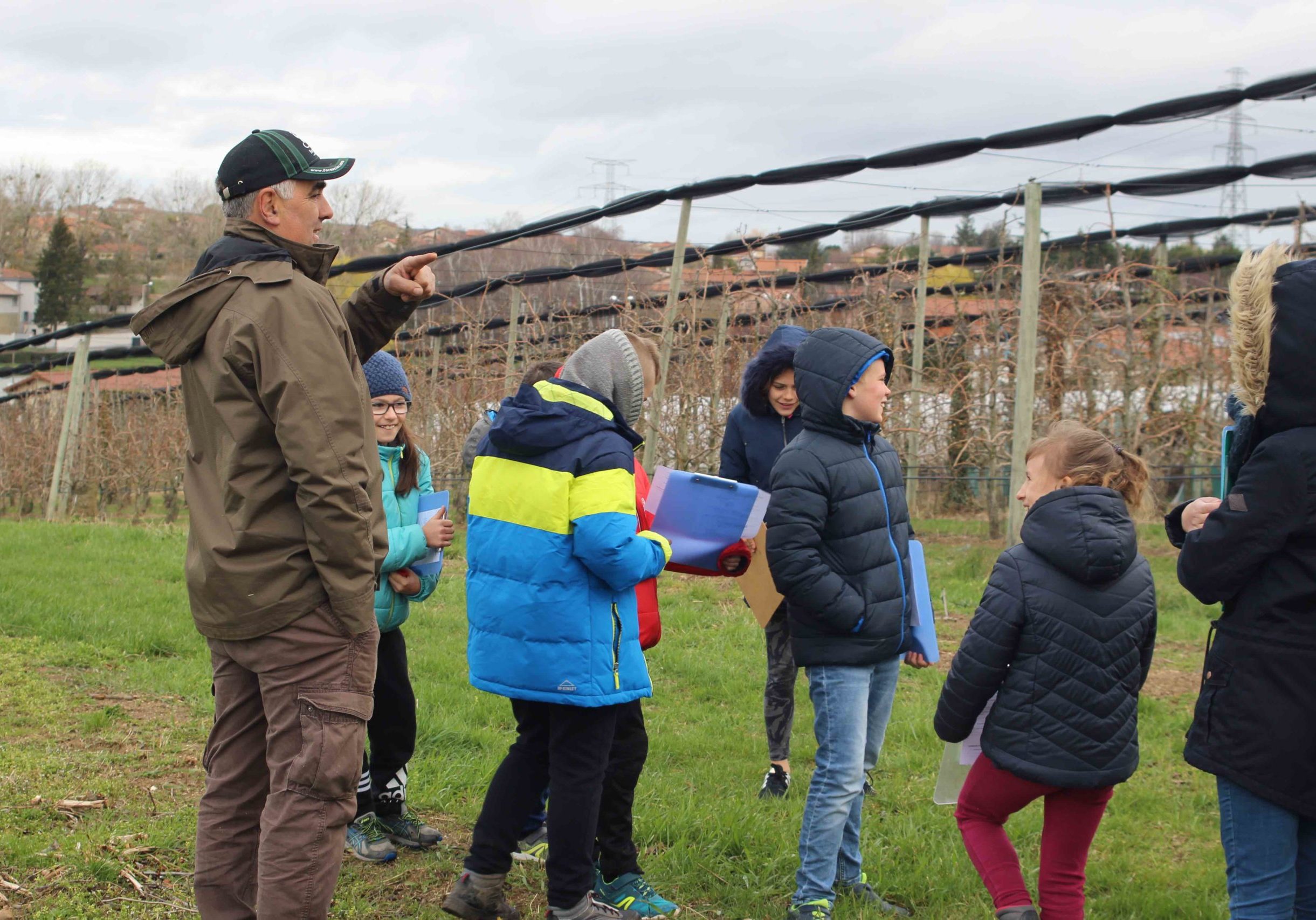 découverte agriculture Rencontre agriculteurs-enfants par Naturama